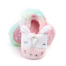 Load image into Gallery viewer, Fluffy Unicorn Baby Shoes