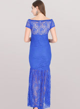 Load image into Gallery viewer, Lake Blue Maternity Dress