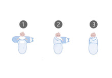 Load image into Gallery viewer, Baby Swaddle Combo - NatureMe &amp; Feather Fluff