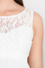 Load image into Gallery viewer, Elegant Ivory Maternity Dress