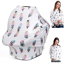 Load image into Gallery viewer, Maternity and Nursing Wear- Singing Feathers- Section Views