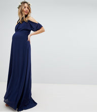 Load image into Gallery viewer, Midnight Blue Maternity Dress