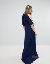 Load image into Gallery viewer, Midnight Blue Maternity Dress
