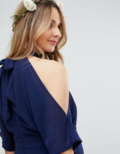 Load image into Gallery viewer, Midnight Blue Maternity Dress
