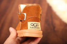 Load image into Gallery viewer, Brown Ankle Length Boots