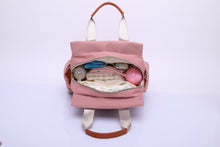 Load image into Gallery viewer, Pretty in Pink Diaper Bag- Inside View
