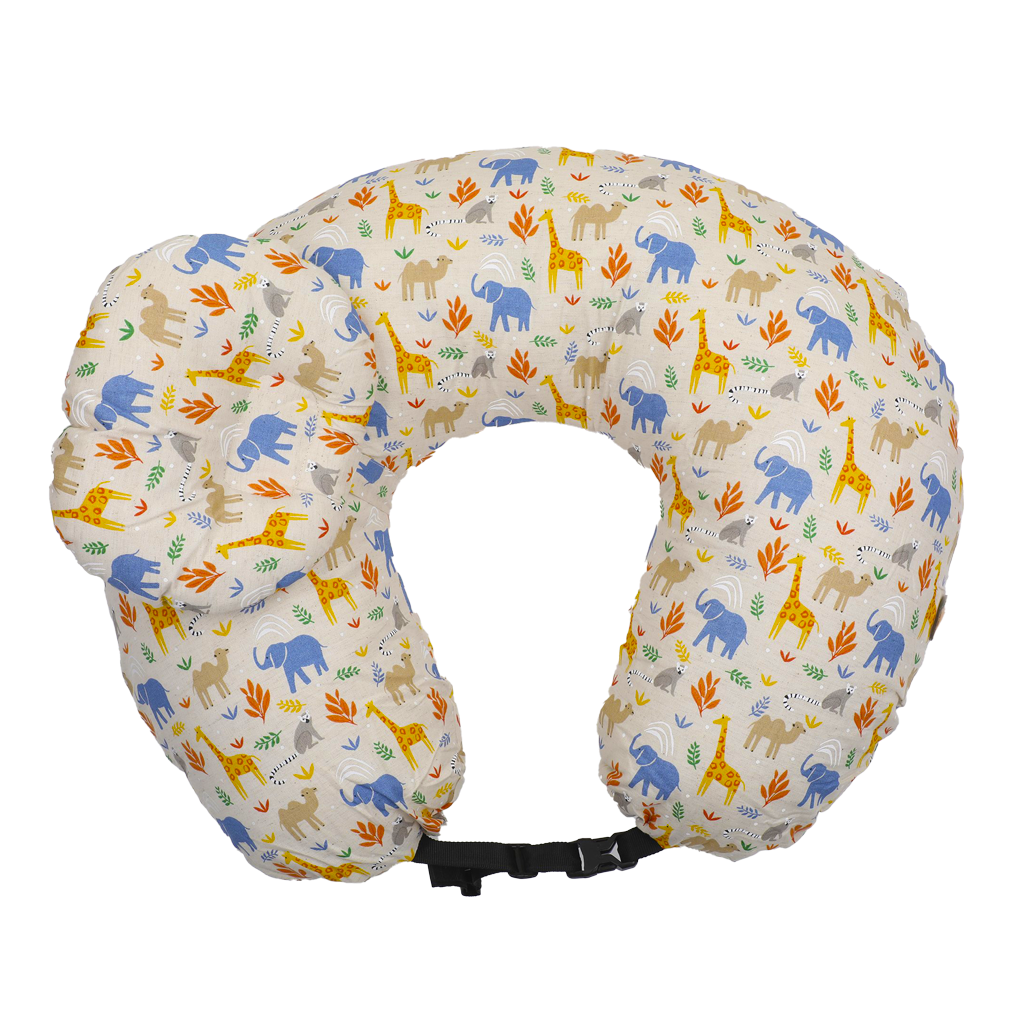 Extra large Nursing Pillow-  Animal Kingdom
