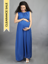 Load image into Gallery viewer, Royal Blue Maternity Dress