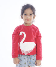 Load image into Gallery viewer, Fleeced Lined Winter Sweatshirt Combo - Party Like An Elephant - Sweet As A Swan - Sweet Like A Cupcake - Magical Unicorn