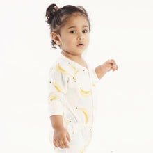 Load image into Gallery viewer, baby banana romper side