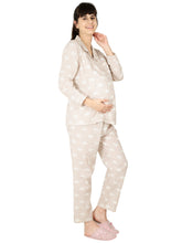 Load image into Gallery viewer, Flamingo Bliss Maternity Nightwear