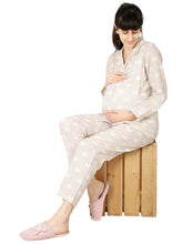 Load image into Gallery viewer, Flamingo Bliss Maternity Nightwear