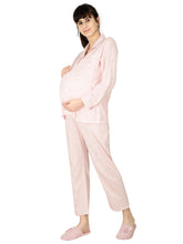 Load image into Gallery viewer, Sweet Dreams Pink Maternity Nightwear