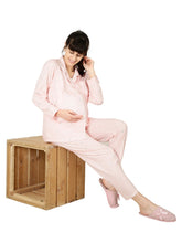 Load image into Gallery viewer, Sweet Dreams Pink Maternity Nightwear