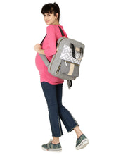 Load image into Gallery viewer, Pink Maternity and Nursing Hoody - with Super Mom Diaper Bag