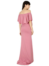 Load image into Gallery viewer, Blush Pink Maternity Dress - Back View