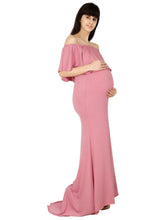 Load image into Gallery viewer, Blush Pink Maternity Dress