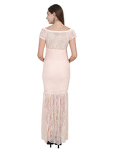 Load image into Gallery viewer, Raspberry Glow Maternity Dress