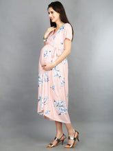 Load image into Gallery viewer, Maternity Nursing Dress Side