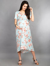 Load image into Gallery viewer, Maternity Nursing Dress Front