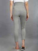 Load image into Gallery viewer, Maternity Leggings Grey- Back