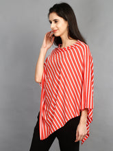Load image into Gallery viewer, Maternity and Nursing Wear- Citrus Stripes - Side