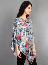Load image into Gallery viewer, Maternity and Nursing Wear- Floral Grey - Side
