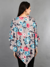 Load image into Gallery viewer, Maternity and Nursing Wear- Floral Grey - Back