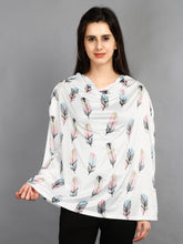 Load image into Gallery viewer, Maternity and Nursing Wear- Singing Feathers - Front