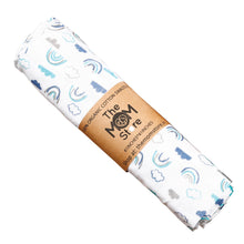 Load image into Gallery viewer, Muslin Swaddle Wrap - Happy Rainbow