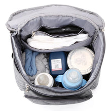 Load image into Gallery viewer, Smart Mom Diaper Bag- Grey