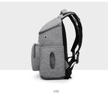 Load image into Gallery viewer, Smart Mom Diaper Bag- Pitch Black