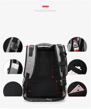 Load image into Gallery viewer, Smart Mom Diaper Bag- Funky Orange