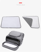 Load image into Gallery viewer, Smart Mom Diaper Bag- Grey
