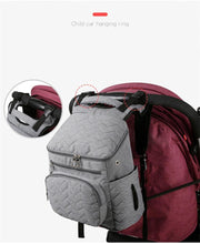 Load image into Gallery viewer, Smart Mom Diaper Bag- Grey