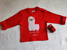 Load image into Gallery viewer, Llama Red Sweatshirt