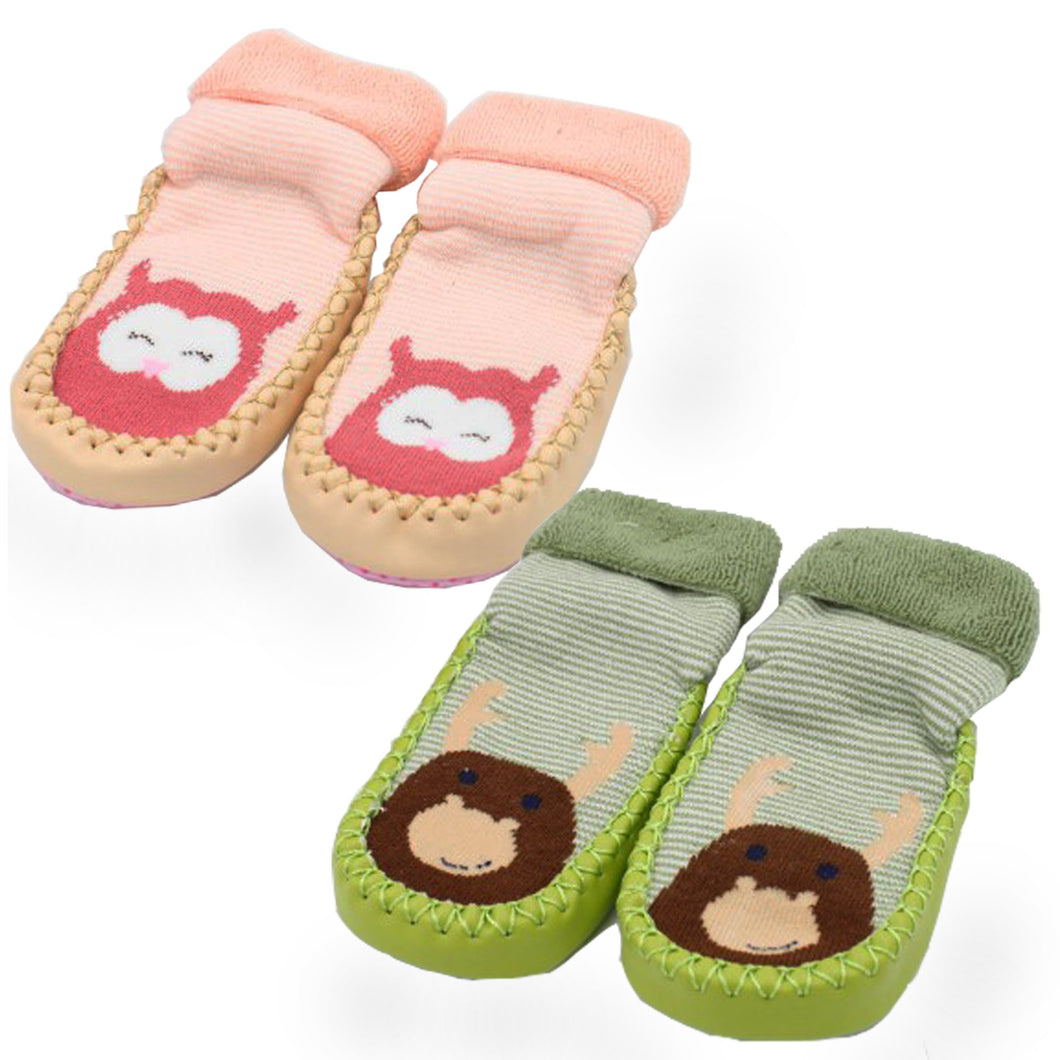 Socks with a Soul Combo - Wise Little Owl & Moo Moo