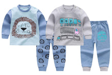 Load image into Gallery viewer, Lolo the Lion and Wheels on the Bus Baby and Toddler Pyjama Set of 2