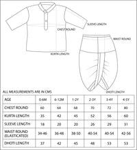 Load image into Gallery viewer, Azure Blue Print Boys Dhoti Kurta