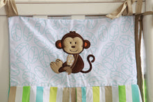 Load image into Gallery viewer, Nappy or Diaper Stacker- Naughty Monkey Side View
