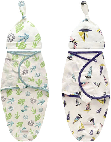 Baby Swaddle Combo- NatureMe & Feather Fluff