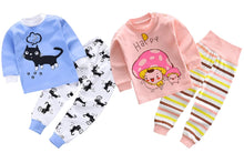Load image into Gallery viewer, Sabrina the Cat and Mamma Mushroom Baby and Toddler Pyjama Set of 2
