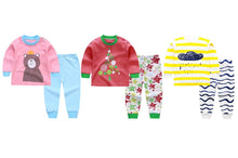 Load image into Gallery viewer, Gummy Bear, Bubble Star &amp; Rain Rain Baby and Toddler Pyjama Set of 3
