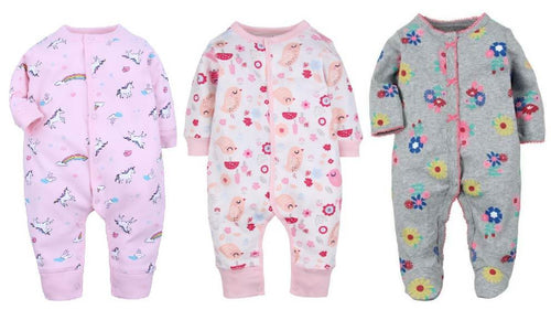 Baby Romper - Pink Unicorn - Baby Garden - Tweety Bird