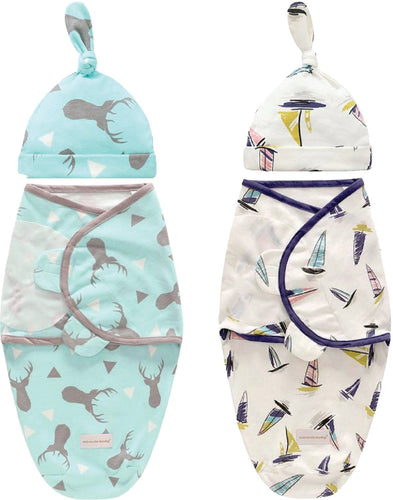 Baby Swaddle Combo- PolarStag & Feather Fluff