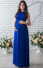 Load image into Gallery viewer, Royal Blue Maternity Dress