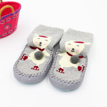 Load image into Gallery viewer, Socks with a Soul- Skating Bunny