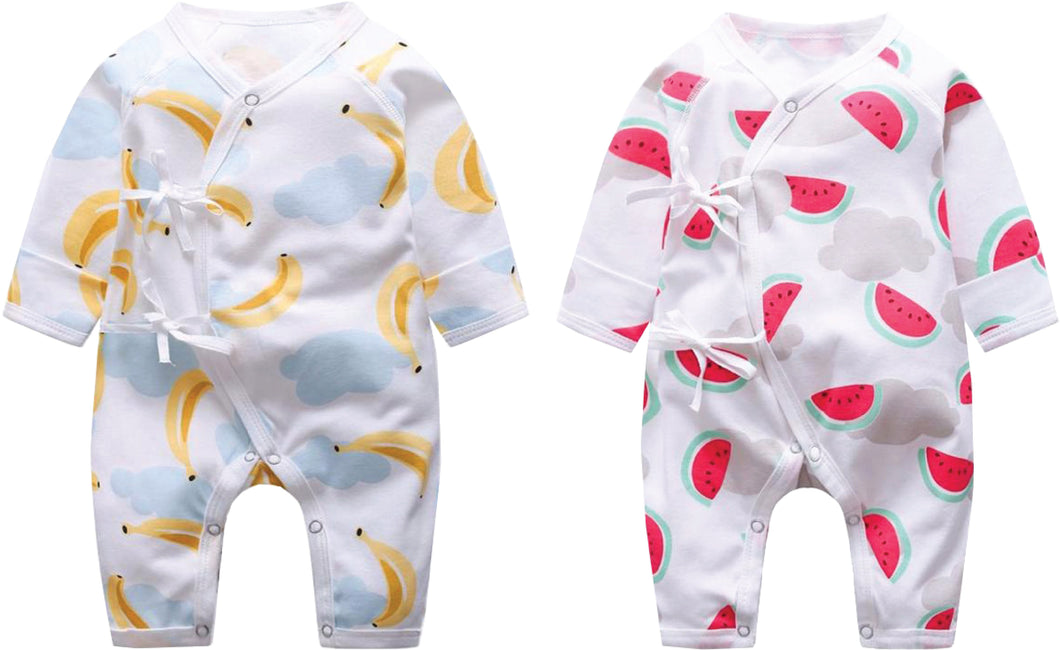 Infant Romper Combo-Baby Banana & Sweet as a Pear [Jabla Style]