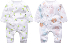 Load image into Gallery viewer, Infant Romper Combo- Teddy &amp; Sweet as a Pear [Jabla Style]