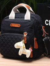 Load image into Gallery viewer, Mini Diaper Bag for Casual Outings- Black